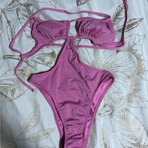 Sexy one piece swim suit